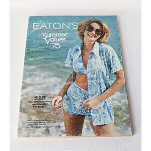 Eatons Summer Values 1975 Catalog Canada Catalogue